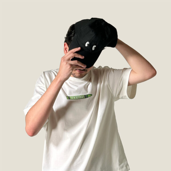 BLACK HAPPY CAP - Image 3