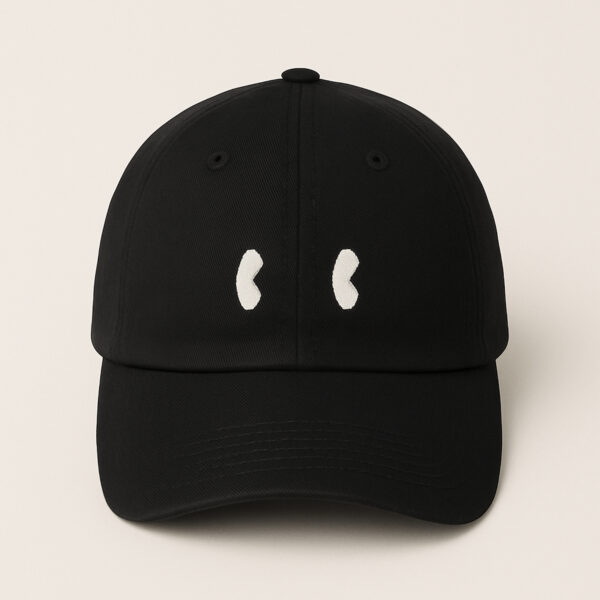 BLACK HAPPY CAP